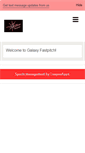 Mobile Screenshot of galaxyfastpitch.org